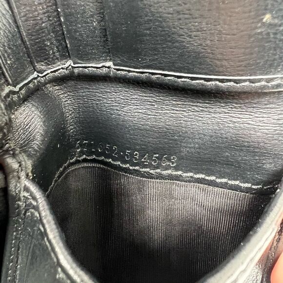 Gucci Men's Leather Grey GG Print Bifold Wallet - Picture 6 of 6